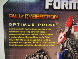 Hasbro Transformers Generations Fall of Cybertron Optimus Prime Action Figure