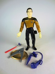 Playmates Star Trek: The Next Generation Lieutenant Commander Data in First Season Uniform Action Figure