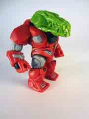 The GodBeast Customs Glyos Green CyberGator Head Glyos Accessory