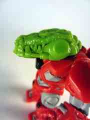 The GodBeast Customs Glyos Green CyberGator Head Glyos Accessory