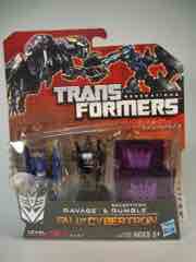 Hasbro Transformers Generations Fall of Cybertron Rumble and Ravage Action Figure Set