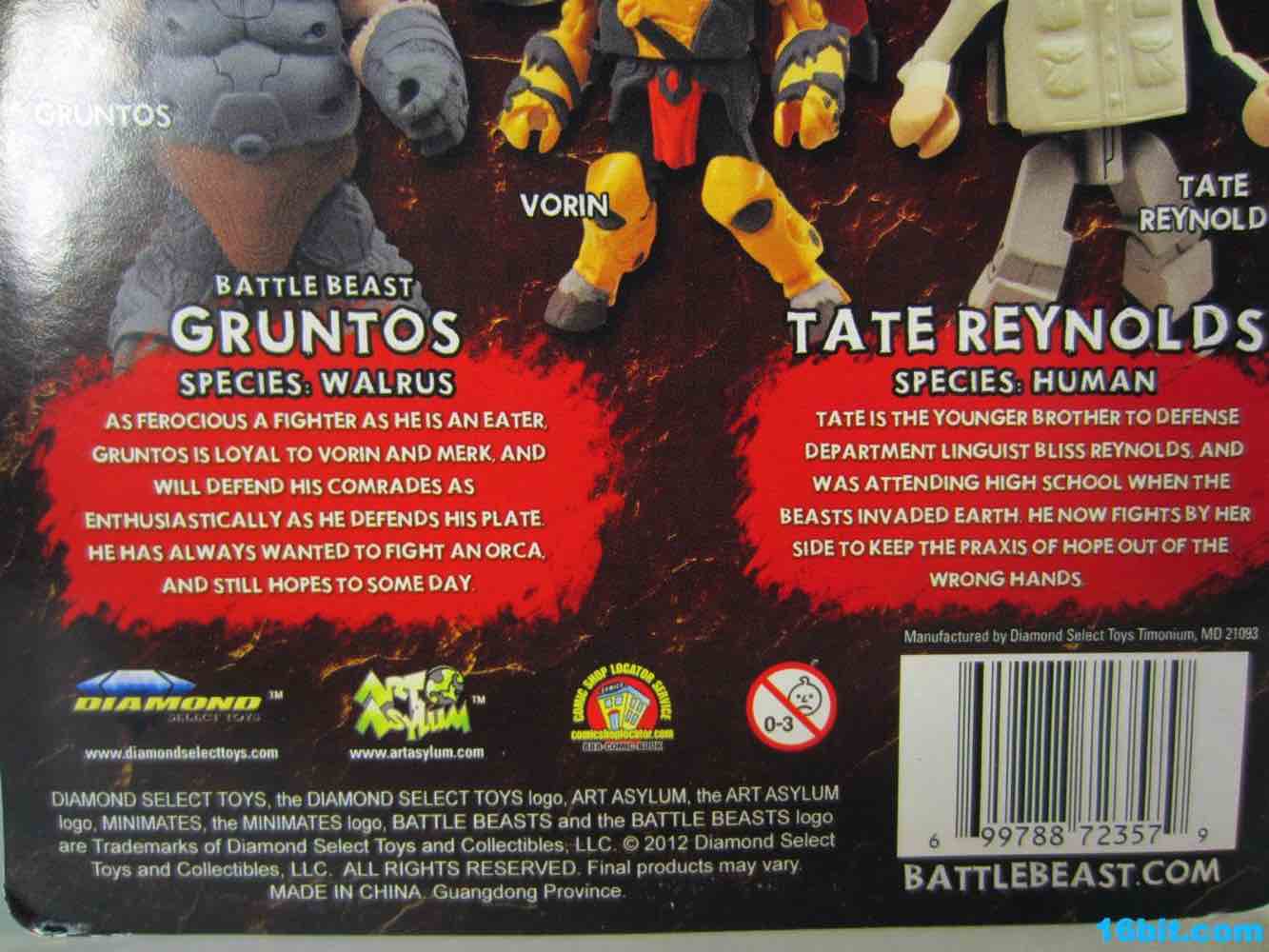 Battle Beasts Minimates Series 1 Gruntos & Tate Reynolds 