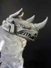 The GodBeast Customs Glyos Grey CyberRhino Head Glyos Accessory