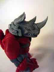 The GodBeast Customs Glyos Grey CyberRhino Head Glyos Accessory