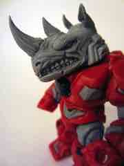 The GodBeast Customs Glyos Grey CyberRhino Head Glyos Accessory