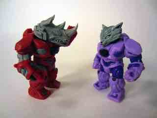 The GodBeast Customs Glyos Grey CyberRhino Head Glyos Accessory