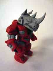 The GodBeast Customs Glyos Grey CyberRhino Head Glyos Accessory