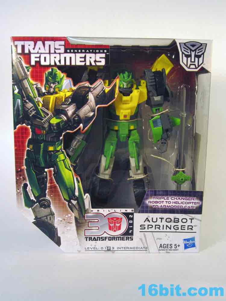SPRINGER 30th Anniversary Transformers Generations Action Figure IDW Voyager 