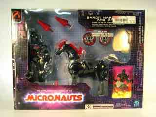 Palisades Micronauts Baron Karza with Andromeda Action Figure Set