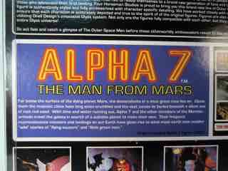 Four Horsemen Outer Space Men Cosmic Creators Mel Birnkrant Edition Alpha 11 (Alpha 7) Action Figure