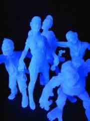 October Toys Zillions of Mutated Bodies Infecting Everyone (ZOMBIE) Series 1 Blue Glow in the Dark Minifigures