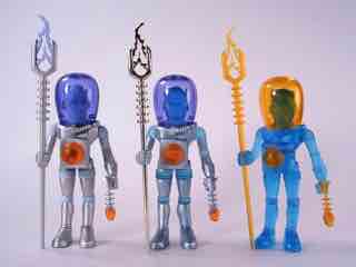 Four Horsemen Outer Space Men Cosmic Creators Mel Birnkrant Edition Fire and Ice Electron+ Action Figure