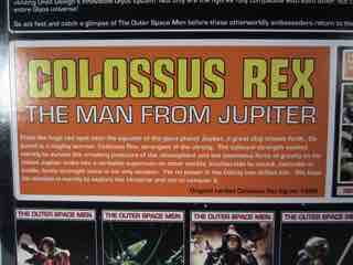 Four Horsemen Outer Space Men Infinity Edition Colossus Rex Action Figure