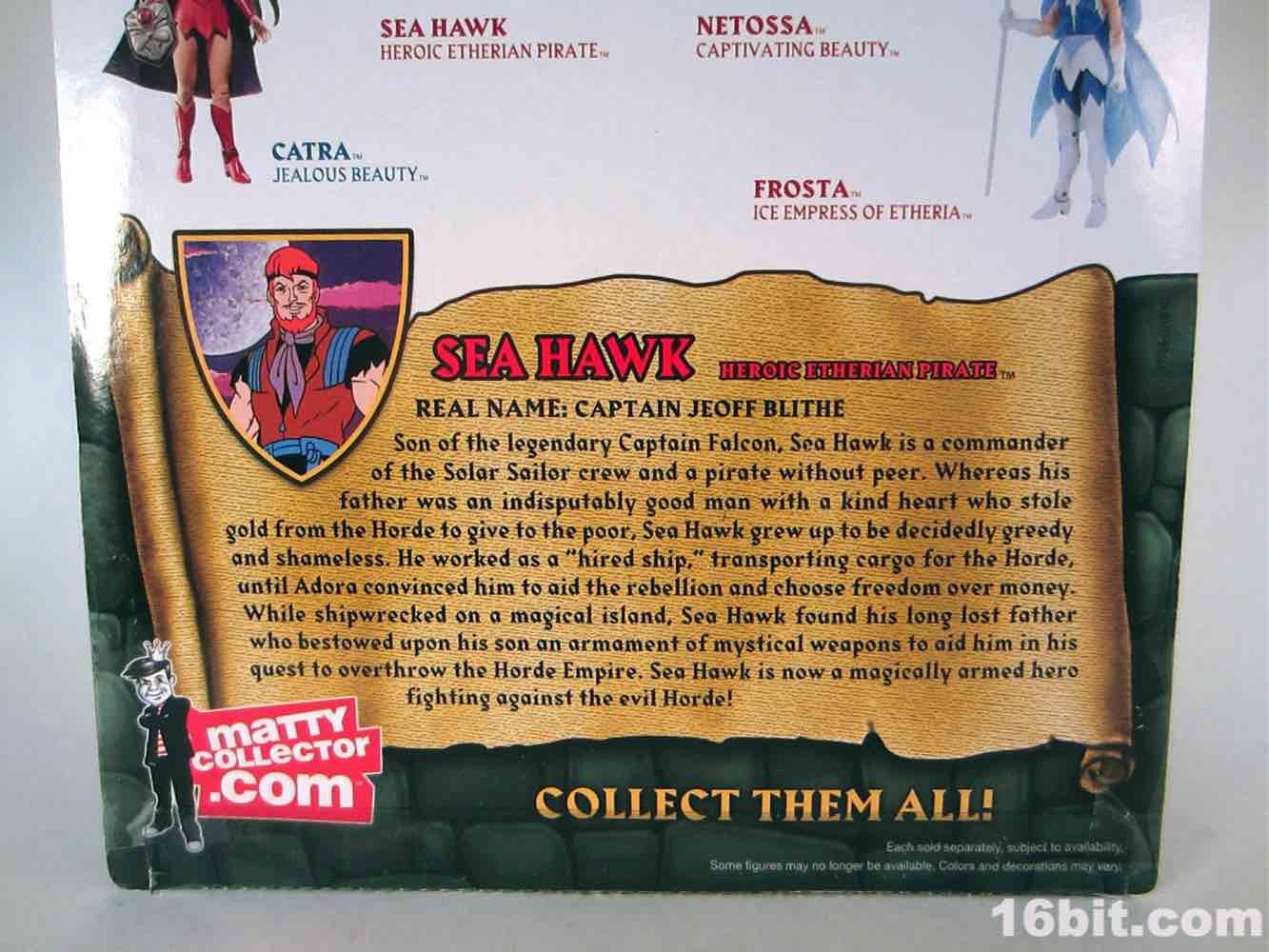 Masters Of The Universe Filmation Sea Hawk Figure Heroic Etherian Pirate 