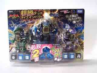 Takara-Tomy Beast Saga Super Win Deck Impact Set Action Figure Set