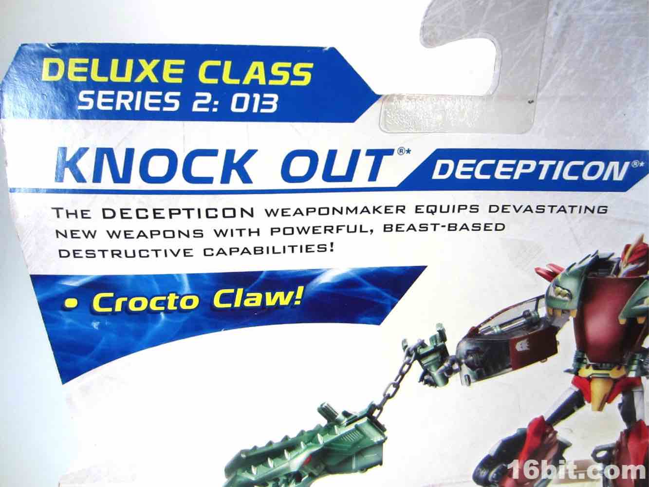 Transformers Prime Deluxe Class Knock Out Figure 