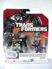 Hasbro Transformers Generations Thrilling 30 Nemesis Prime with Spinister Action Figure