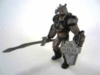 Plastic Imagination Rise of the Beasts Gaamik - Metallic Black Rhino with Grey Paint Action Figures