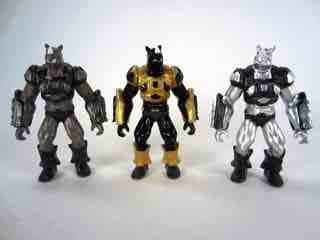 Plastic Imagination Rise of the Beasts Gaamik - Metallic Black Rhino with Grey Paint Action Figures