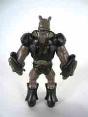 Plastic Imagination Rise of the Beasts Gaamik - Metallic Black Rhino with Grey Paint Action Figures