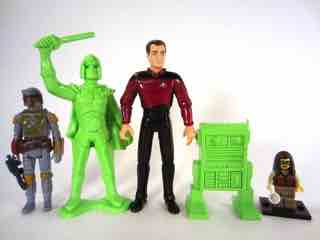 Tim Mee Toys Green Galaxy Laser Team Star Patrol Jumbo Figure Set