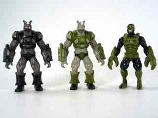 Plastic Imagination Rise of the Beasts Bal Kharn - Green Rhino with Grey Paint Action Figures