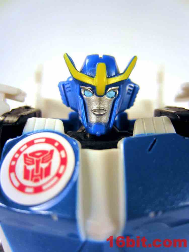 16bit.com of the Review: Hasbro Transformers Robots Disguise Warrior Class Strongarm Action Figure
