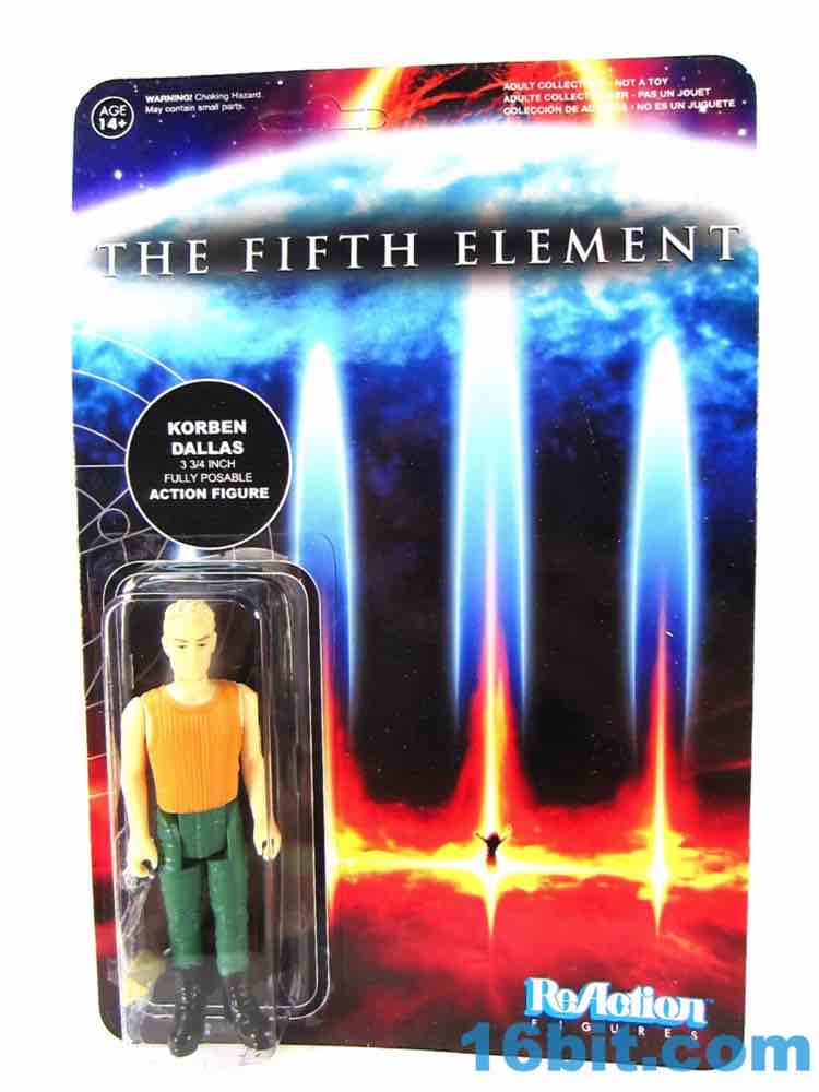 Funko Reaction Figures The Fifth Element Korben Dallas Unpunched Bruce Willis 