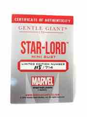 Gentle Giant 1:6 Scale Guardians of the Galaxy Star-Lord Mini-Bust