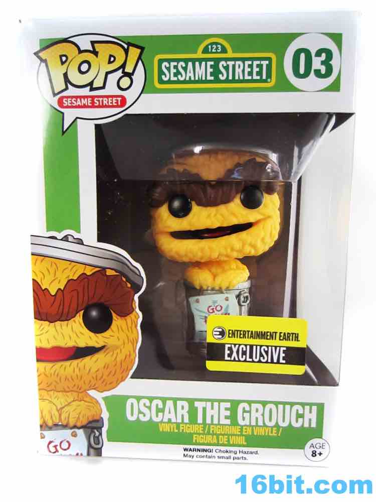 Oscar The Grouch EE Exclusive BRAND NEW Sesame Street #03 Pop 