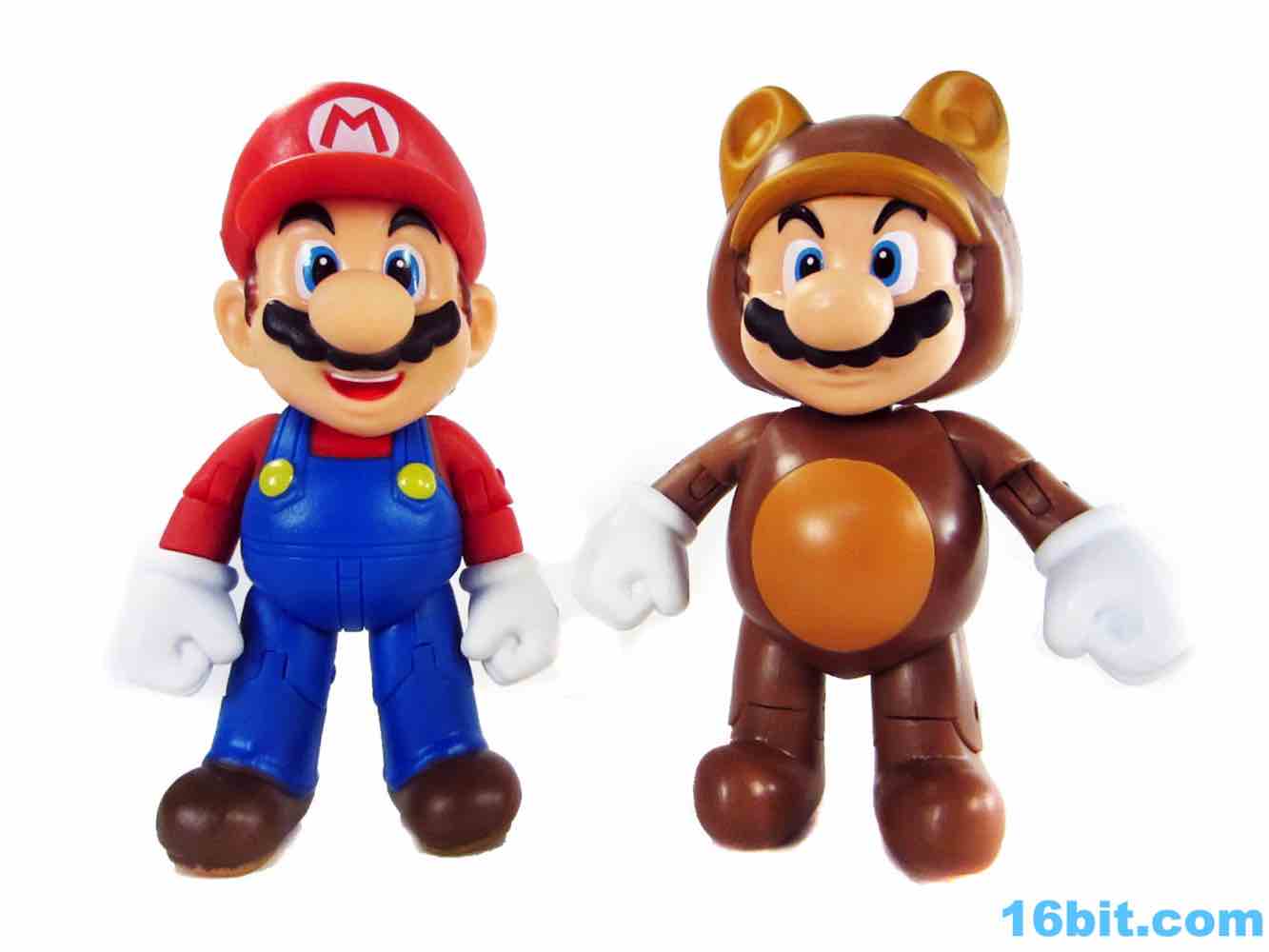 Raccoon Mario w/ Super Leaf 4-inch Articulated Figure - JAKKS Pacific, Inc.