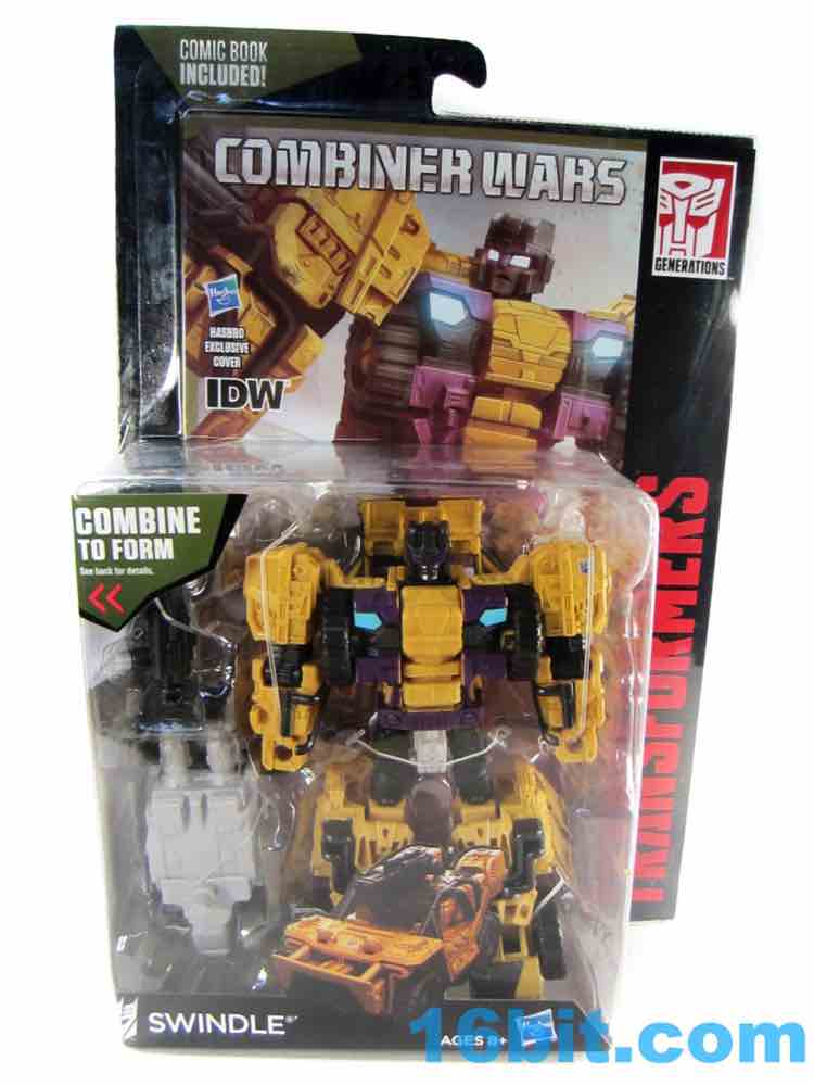 Transformers Combiner Wars IDW Swindle Machine Boy Foxhound Action Figure KO Toy 