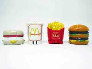 McDonald's Changeables Egg McMuffin Robot Action Figure