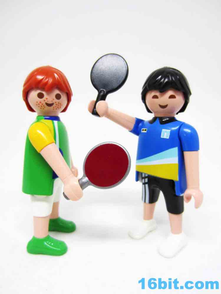 3D MINIATURE TABLE TENNIS PING PONG CUSTOM CITY PLAYMOBIL FIGURE NOT  INCLUDED