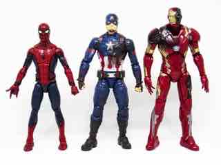 Hasbro Captain America Civil War Spider-Man, Captain America, and Iron Man Action Figures