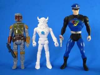 Four Horsemen Outer Space Men White Star Mystron Action Figure