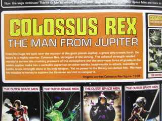 The Outer Space Men, LLC Outer Space Men Infinity Edition Colossus Rex 2.0 Action Figure