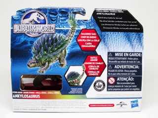 Hasbro Jurassic World Hybrid Armor Ankylosaurus Action Figure