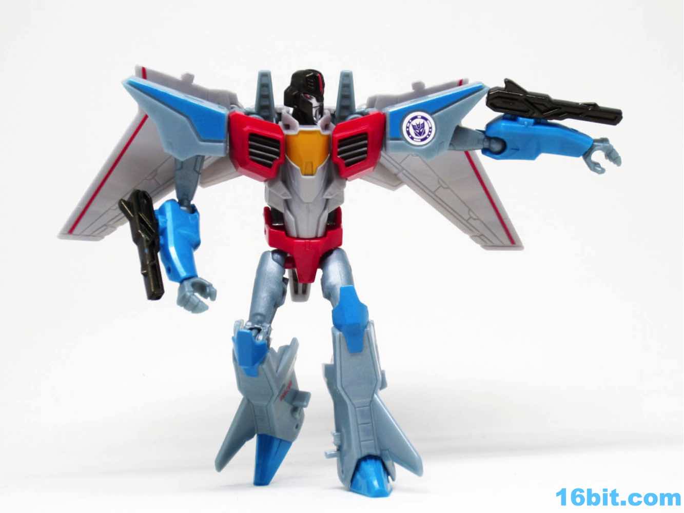16bit.com Figure of the Day Review: Hasbro Transformers Robots in Disguise Clash of the Transformers Warrior Class Starscream Action