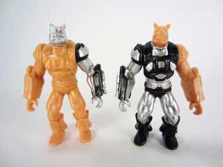 Plastic Imagination Rise of the Beasts Rhino - Flesh Action Figures