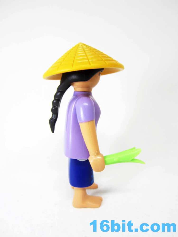 Playmobil Figure Mystery Series 10 Asian Rice Paddy Worker w/ Straw Hat NEW 6841 