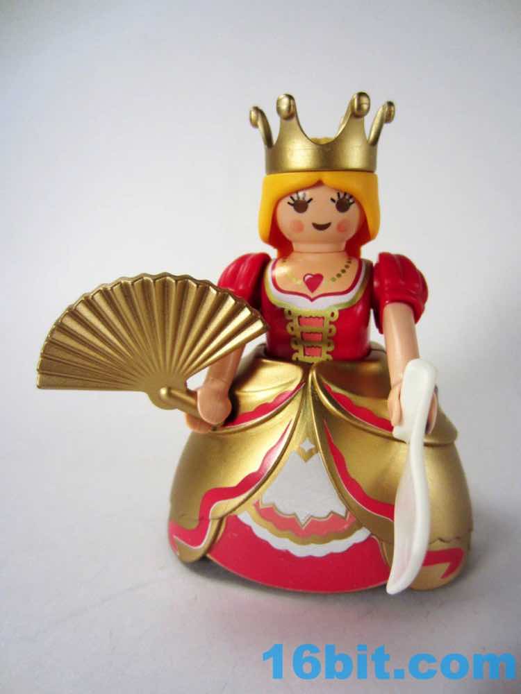 Playmobil Princess w/ blue & pink dress & apple - Figure