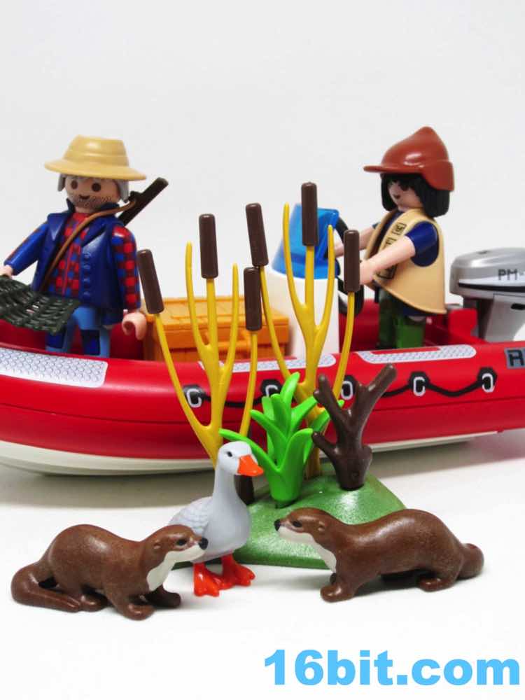 Details about   PLAYMOBIL 5559 Inflatable Boat with Explorers New sealed OOP 