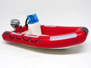 Playmobil Wild Life 5559 Inflatable Boat with Explorers Figure Set