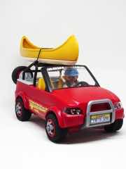 Playmobil 5898 4-Wheel Drive with Kayak and Ranger Figure Set