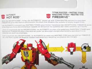 Hasbro Transformers Generations Titans Return Autobot Hot Rod Action Figure