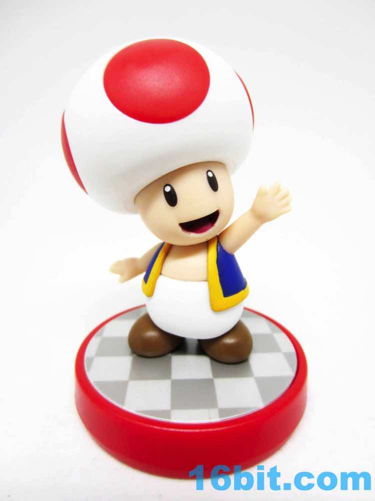 16bit.com Figure of the Day Review: Nintendo Toad Amiibo