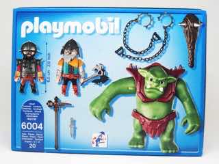 Playmobil Knights Giant Troll with Dwarf Fighters Action Figure