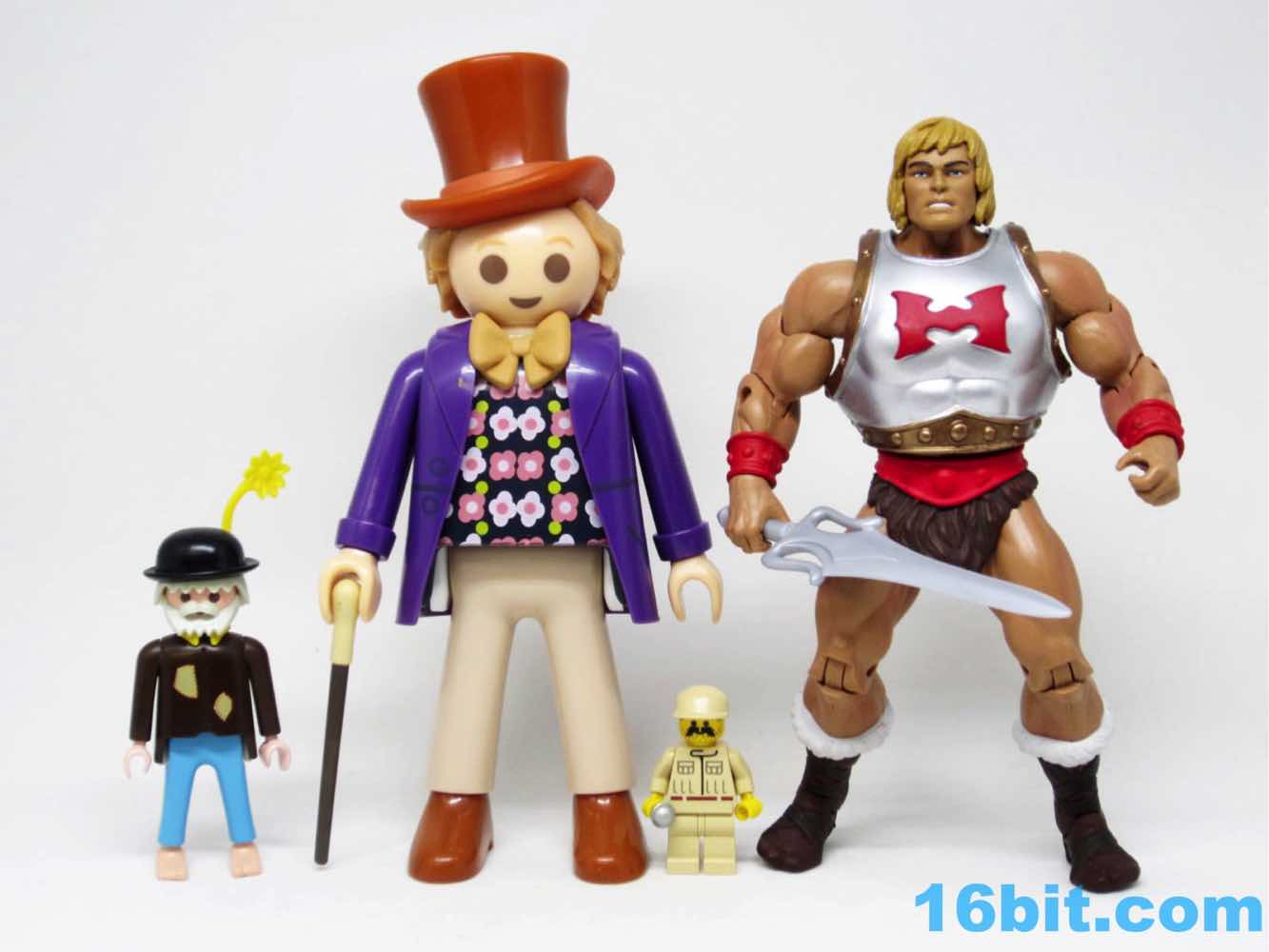 16bit.com Figure of the Day Review: Funko x Playmobil Wonka Action Figure