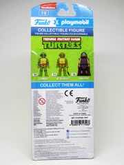 Funko x Playmobil Teenage Mutant Ninja Turtles Black and White Raphael Action Figure